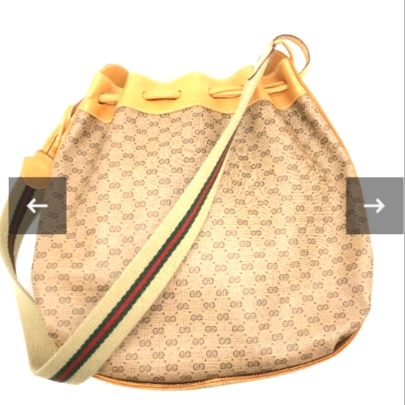 Gucci micro Gg webline shoulder bag - Picture 1 of 16